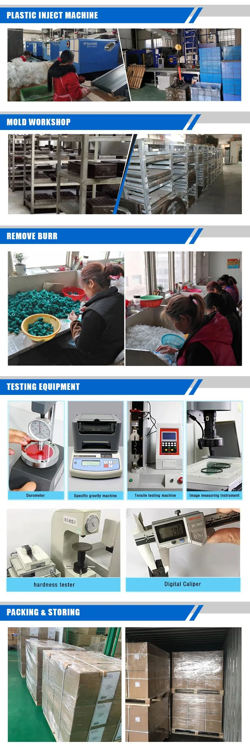 Customized Corrosion Resistant PTFE Carbon Teflon Gasket Washer