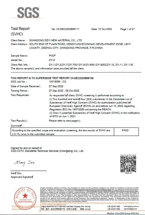 Polyvinylidene Fluoride / PVDF Rods Semi-Finished Fluoropolymer Products